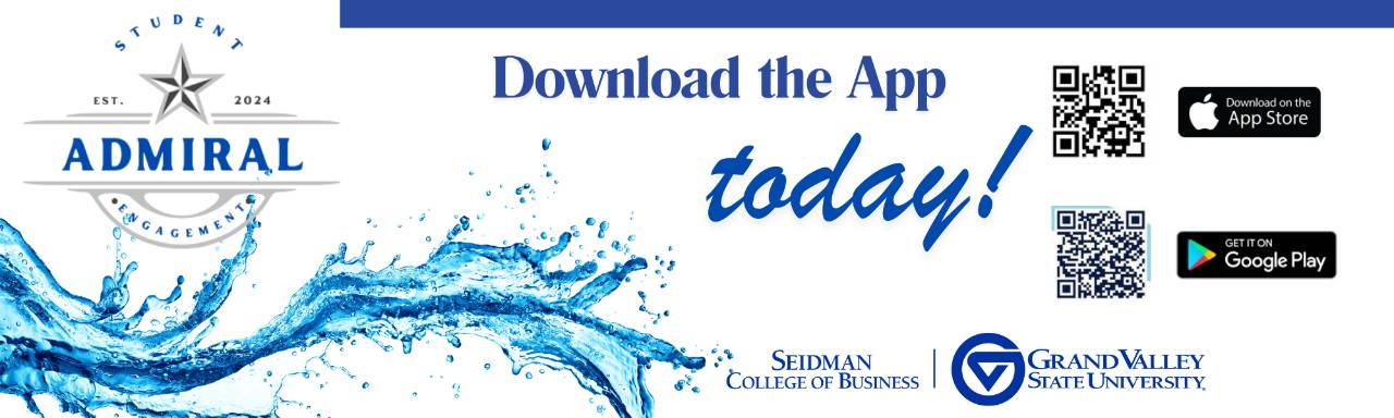 Admiral Download the App today! Seidman College of Business logo